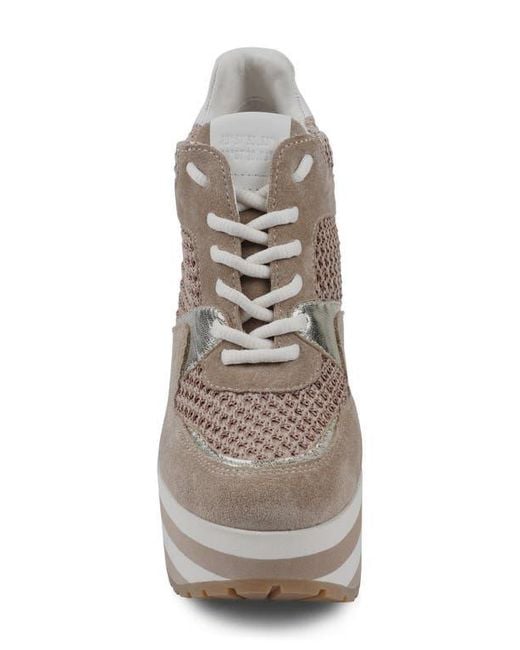 Zigi Natural Lively Platform Sneaker Pump