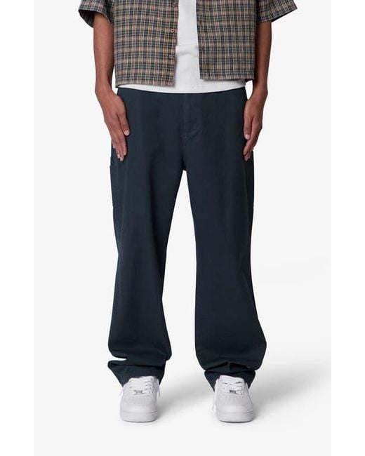 MNML Black Ultra Baggy Chinos for men