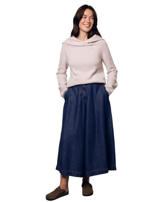 Celtic & Co. Blue Collared Slouch Jumper