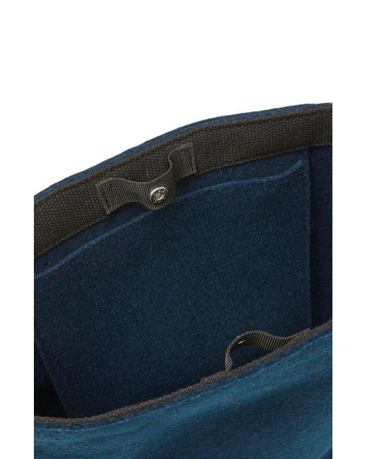 Graf & Lantz Blue Campus Merino Wool Tote