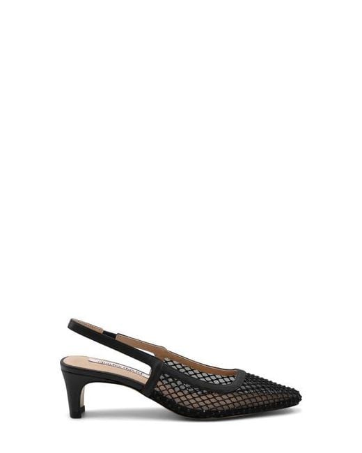 Charles David Black Shine Slingback Pump