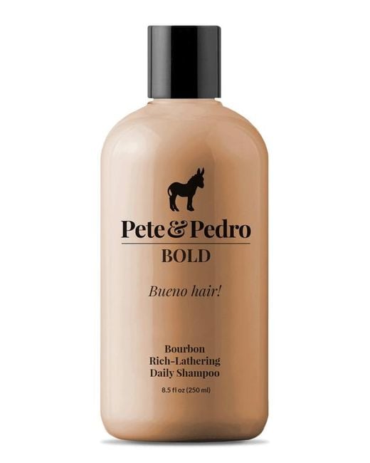 Pete & Pedro Multicolor Bold Bourbon Shampoo for men