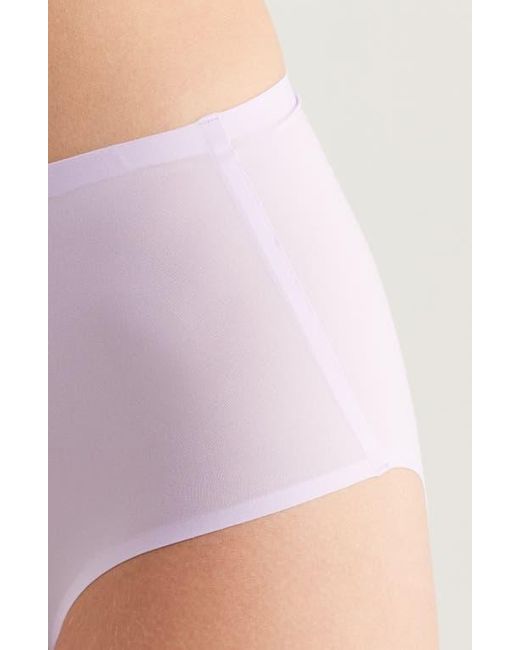 Chantelle Purple Soft Stretch High Waist Briefs