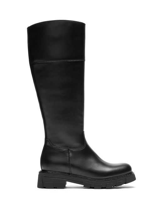 La Canadienne Black Alabama Waterproof Knee High Platform Boot