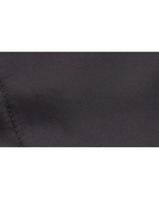 Sacai Black Insulated Nylon Twill Skirt
