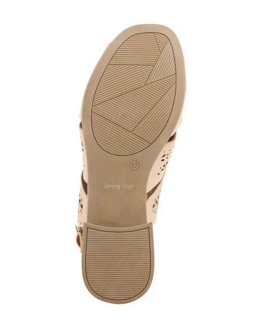 Spring Step Natural Plasma Ankle Strap Sandal