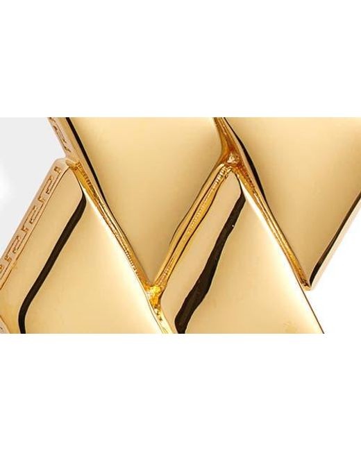 Versace Metallic Bind Earrings