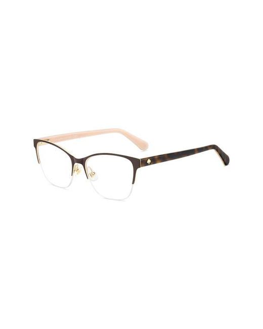 Kate Spade Brown Diandra 51Mm Rectangular Optical Glasses