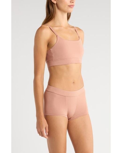 OXER Brown Luxe Icon Stretch Modal Adjustable Bralette
