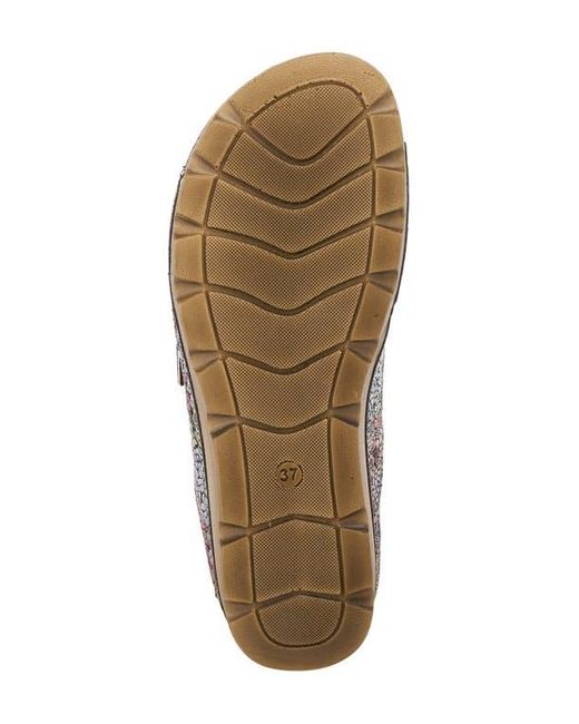 Flexus by Spring Step Multicolor Delphis Slide Sandal