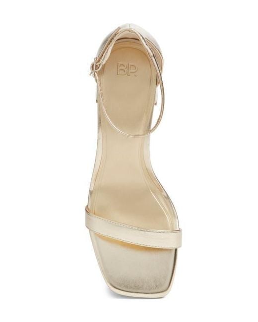 BP. Natural Zena Ankle Strap Sandal