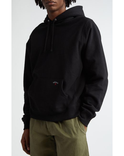 Noah NYC Black Classic Cotton French Terry Hoodie for men