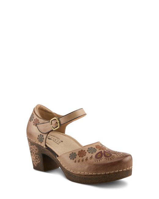 Spring Step Brown Bridgitte Clog