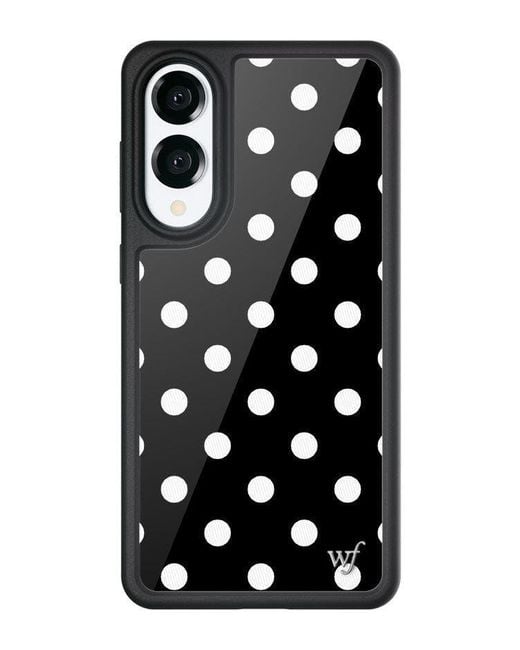 Wildflower Cases Black Polka Dot