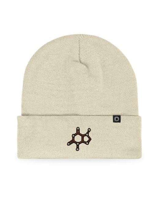 Alix Blue Molecule Beanie for men