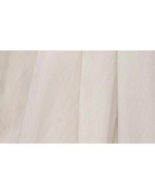 DKNY Natural Rope Tie Wide Leg Pants
