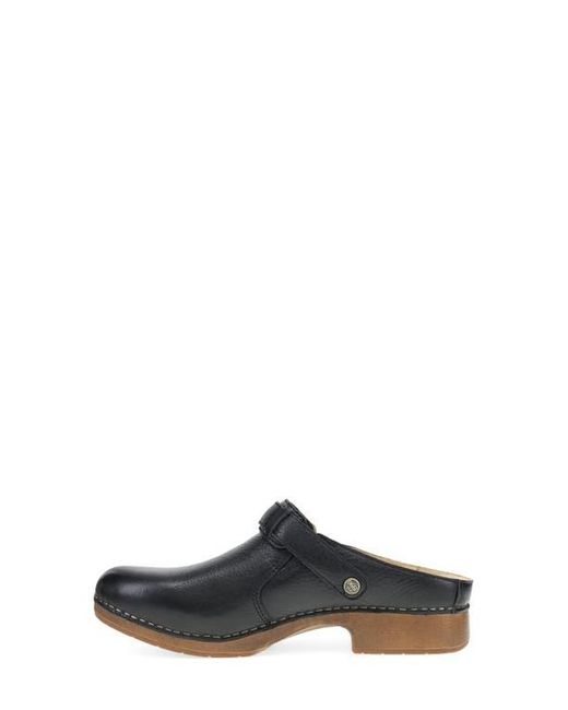 Dansko Black Millie Mule