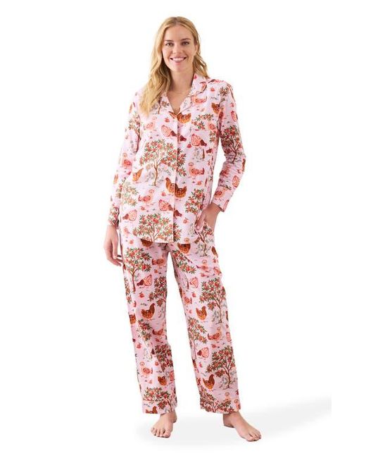 Printfresh Red Long Pj Set