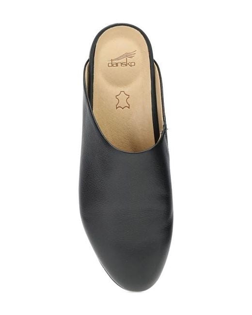 Dansko Black Lysa Mule