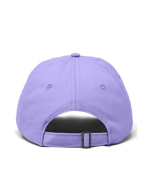 Alix Purple Lil Bolt Dad Cap for men