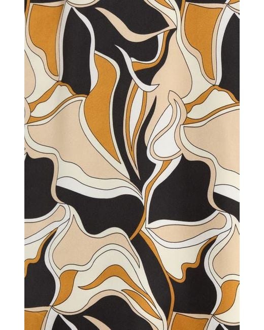 Sugarlips Black Groover Split Neck Satin Top