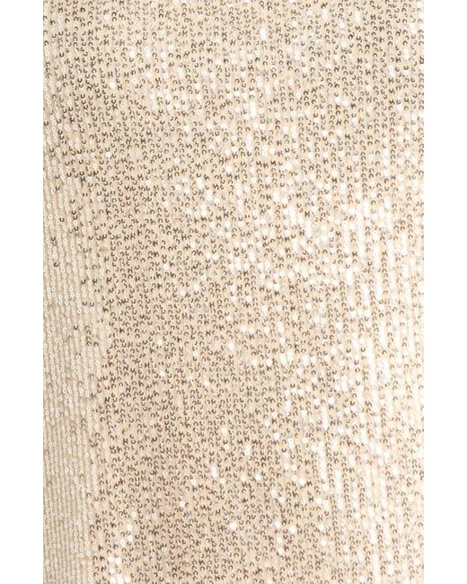 Julia Jordan Multicolor Sequined Sheath Dress