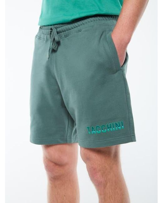 Sergio Tacchini Green Strisce Solid Short for men