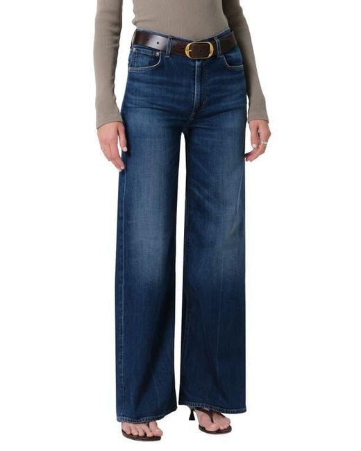 Citizens of Humanity Blue Lyra High Waist Wide Leg Jeans