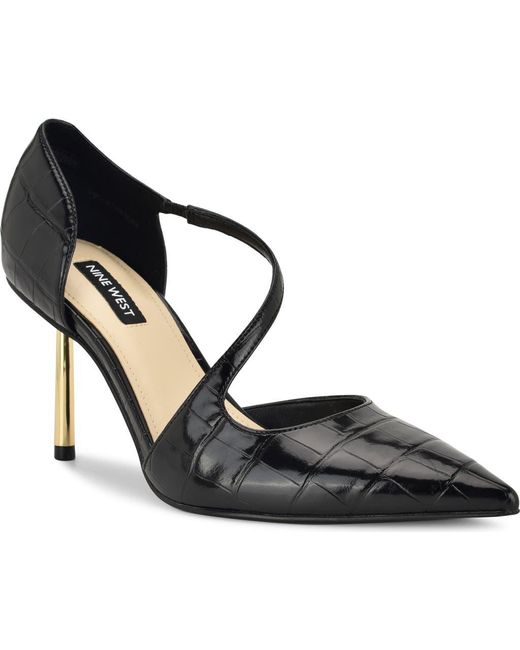 Nine West Black Dolen Pointed Toe Pump