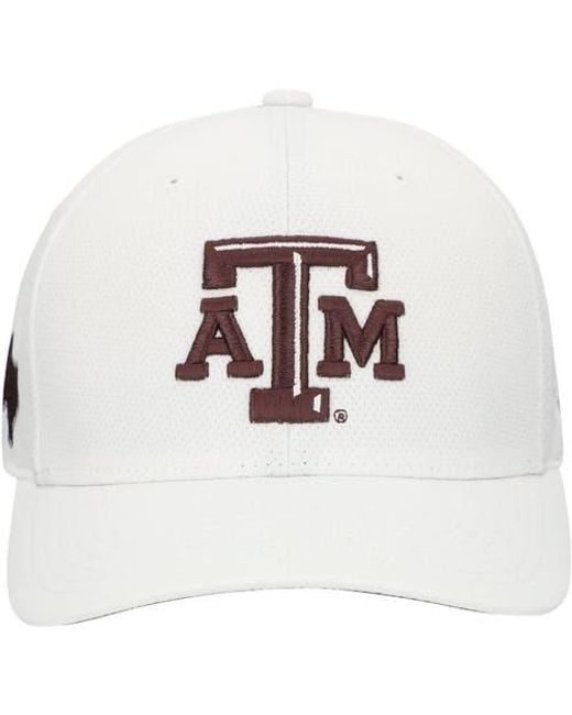 Top Of The World White Texas A&M Aggies Reflex Performance Flex Hat for men