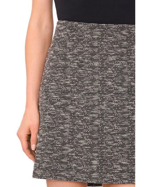 Halogen® Gray Tweed A-Line Skirt