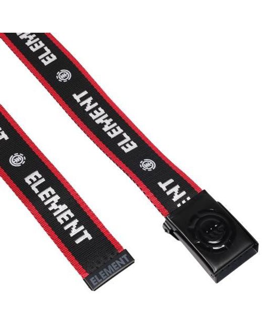 Element Black Beyond 2.0 + Logo Web Belts 3-Pack