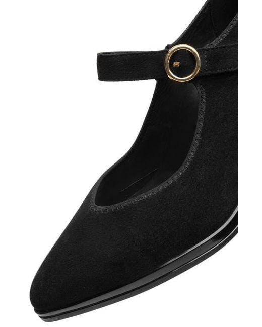 Ara Black Amethyst Mary Jane Pump