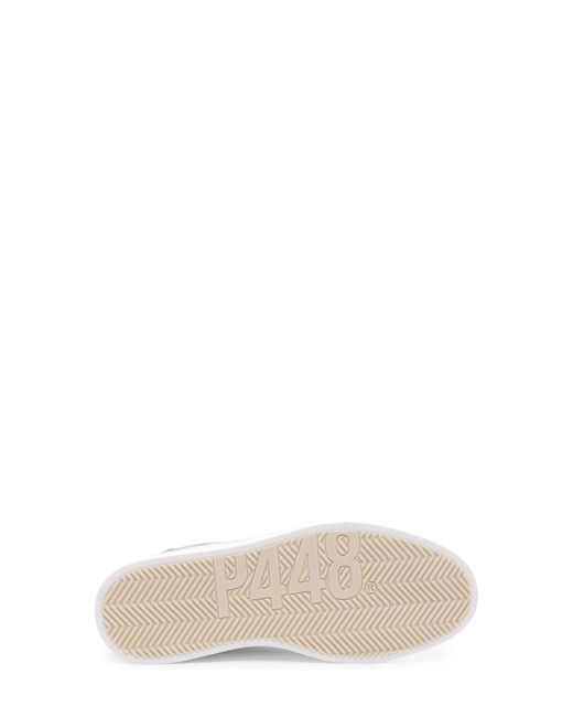 P448 White Bali Platform Sneaker
