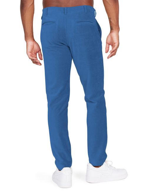 Redvanly Collins Corduory Golf Pants in Blue for Men Lyst