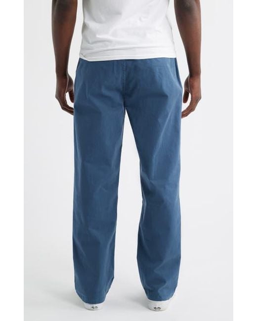 Brixton Blue Broadway Relaxed Elastic Waist Pants for men