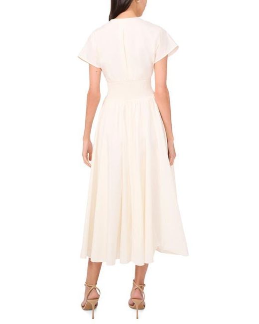the noa fit and flare dress MILLE Noa Dress in Blue Oxford XL main image 1