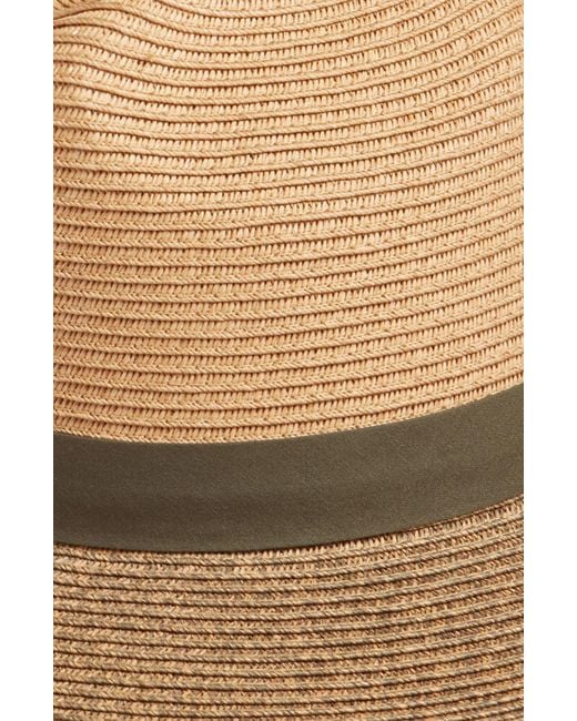 Nordstrom Natural Packable Braided Paper Straw Panama Hat