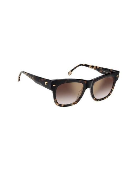 Carrera Brown 53Mm Gradient Square Sunglasses