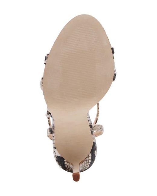 Steve Madden Metallic Ankle Strap Stiletto Sandal