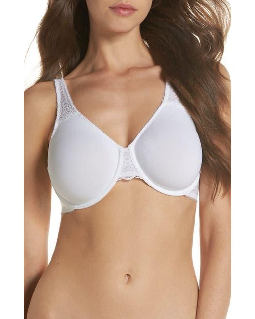 Wacoal White Soft Embrace Seamless Underwire Bra