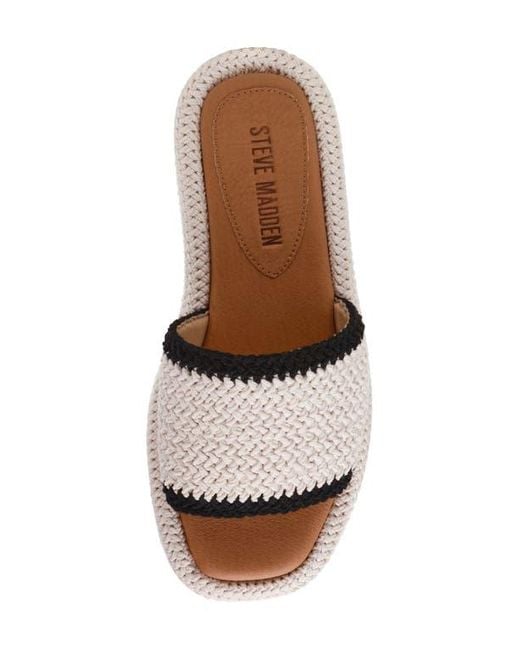 Steve Madden Multicolor Beachy Platform Sandal