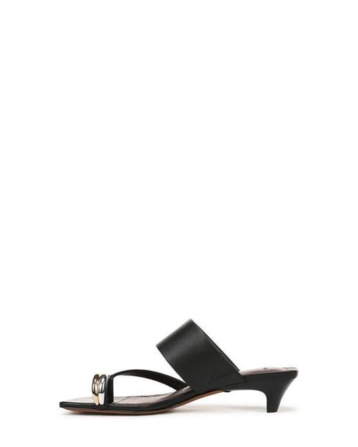 Vince White Stacy Toe Loop Sandal