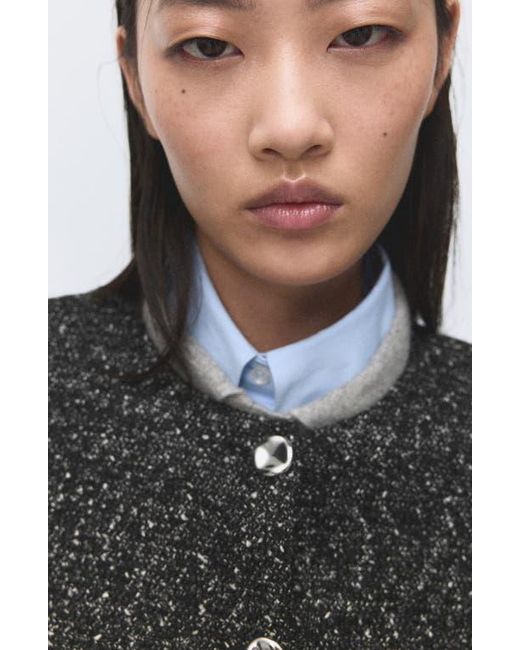 Mango Black Fleck Jacket