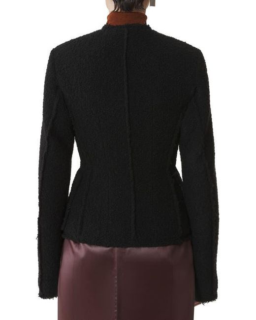 Lanvin Black Asymmetrical Jacket