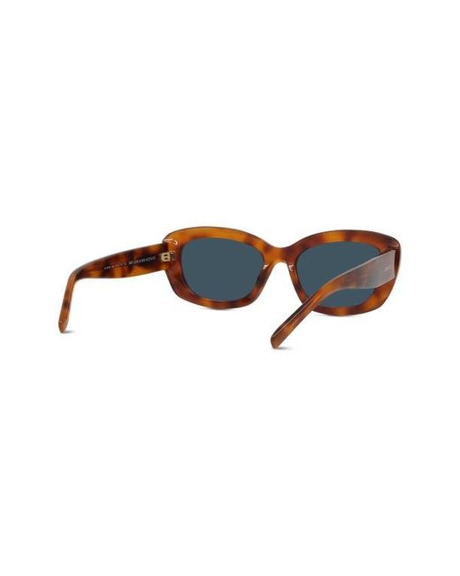 Givenchy Gv Day 54Mm Geometric Sunglasses in Blue | Lyst display picture 2