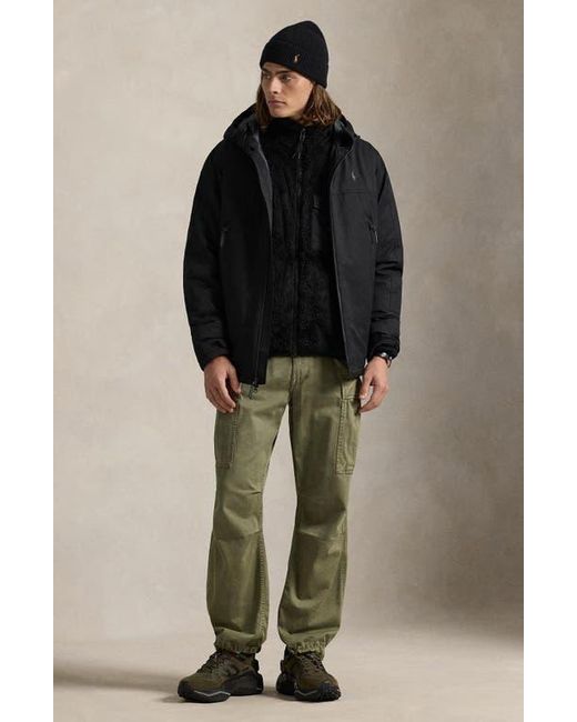 Polo Ralph Lauren Black The Eastview Hooded Jacket for men