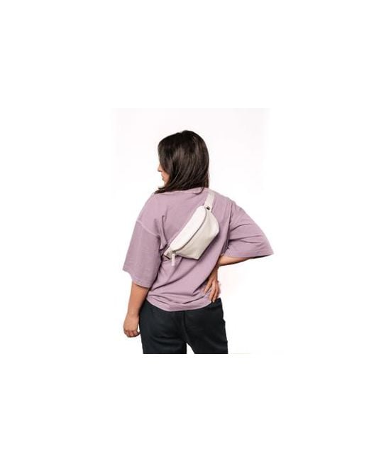 Kibou Pink Wallet Bag Vegan Leather Crossbody Fanny Pack