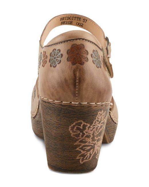 Spring Step Brown Bridgitte Clog