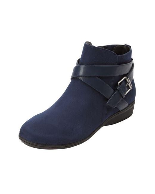 Comfortview Blue The Bronte Bootie